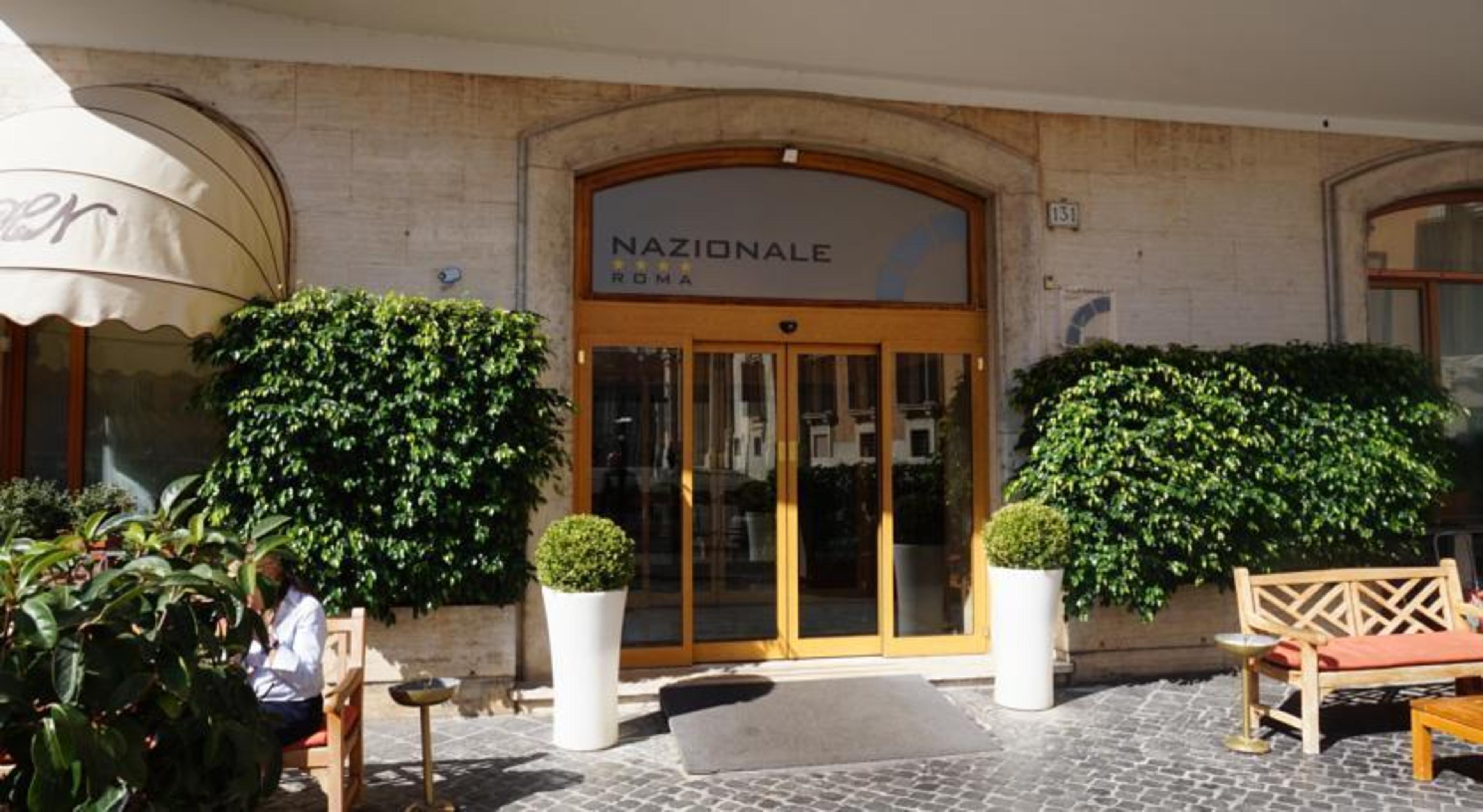 Hotel Nazionale Rom Eksteriør billede